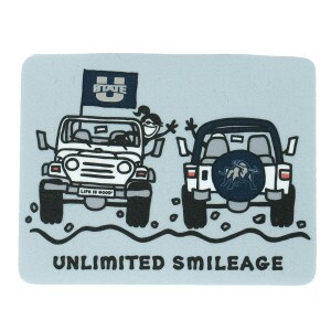 unlimited smileage utah state sticker
